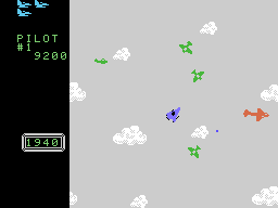 Time Pilot screenshot 6 for Colecovision